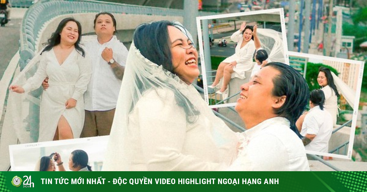 “Ghost” wedding photography at Thu Thiem 2 bridge, Saigon couple makes netizens excited-Young