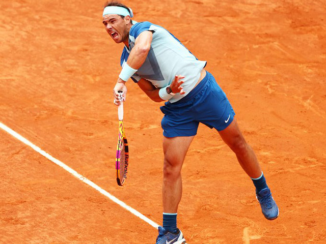 Thể thao - Video tennis Nadal - Kecmanovic: Set 1 chóng vánh, kịch tính set 2 (Madrid Open)