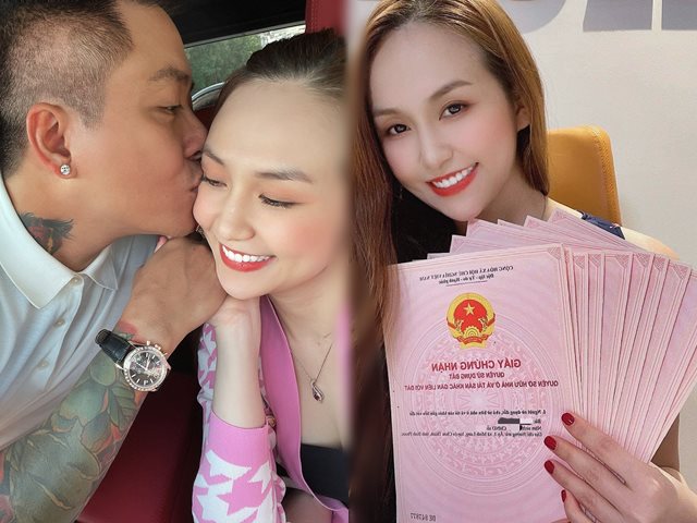 Đời sống Showbiz - Bà xã Tuấn Hưng khoe xấp sổ đỏ nặng trĩu tay, nam ca sĩ có tiết lộ gây chú ý