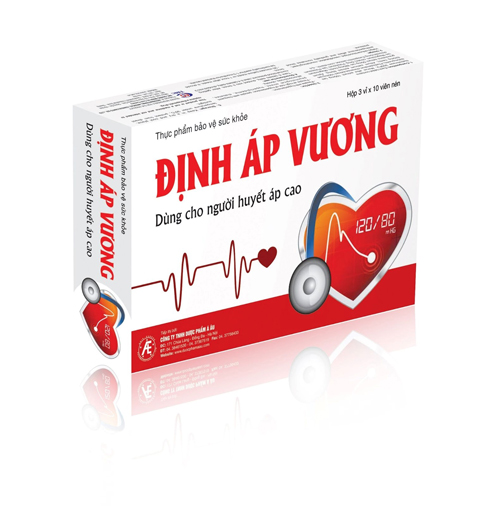 Định Áp Vương hỗ trợ giảm huyết áp cao hiệu quả