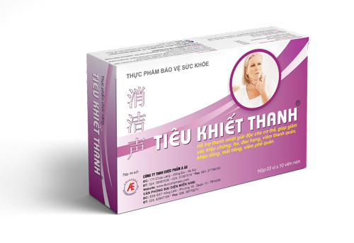 Tiêu Khiết Thanh giúp cải thiện khàn tiếng hiệu quả, an toàn