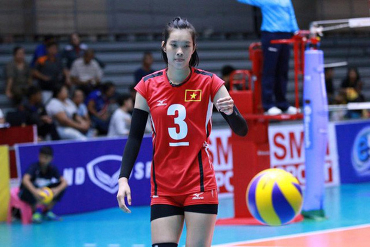 Thanh Thuy & staging "long legs"  Vietnamese volleyball is offered billions of dollars at SEA Games - 1