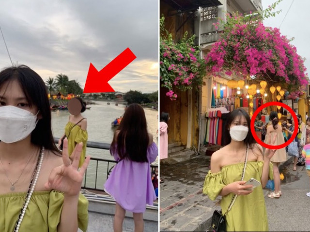 Bạn trẻ - Cuộc sống - Thêm một cô gái bị "đụng hàng" chan chát khi đi du lịch Hội An