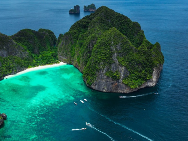 Du lịch - Thăm vịnh Maya sau 3 năm đóng cửa, ảnh lên màu cực đẹp không cần sửa