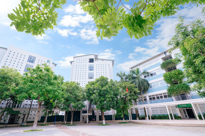 Không gian xanh mát tại Greenfield School