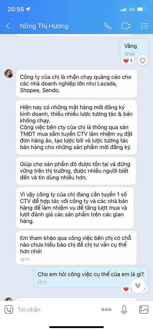 "Nhà tuyển dụng" dụ dỗ "con mồi"