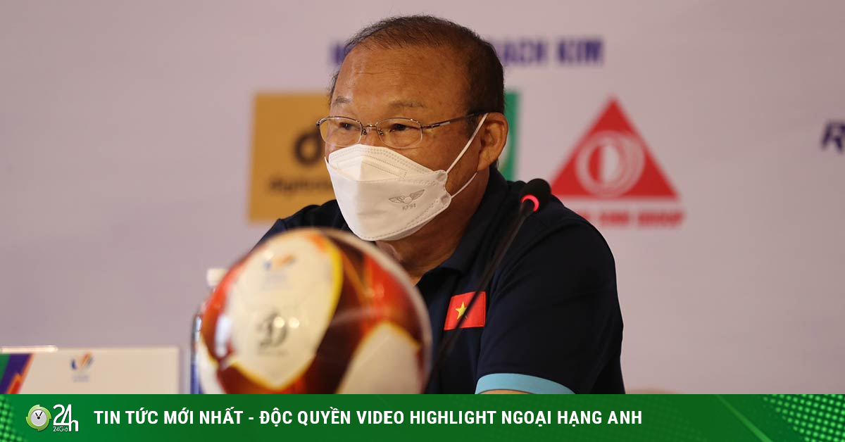 Live press conference U23 Vietnam vs U23 Indonesia: Coach Park Hang Seo praised the opponent for getting stronger