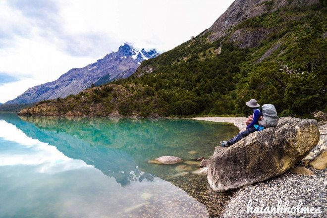 Cô gái mê 'phượt' kể khoảnh khắc 'đứng hình' trước kỳ quan thiên nhiên thứ 8 ở Chile - 9