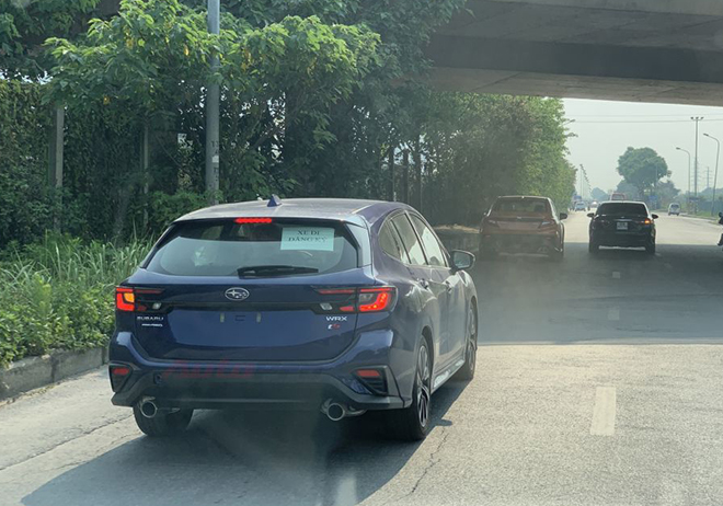 Bộ đôi xe Subaru hoàn toàn mới chạy thử trên đường phố Việt - 4