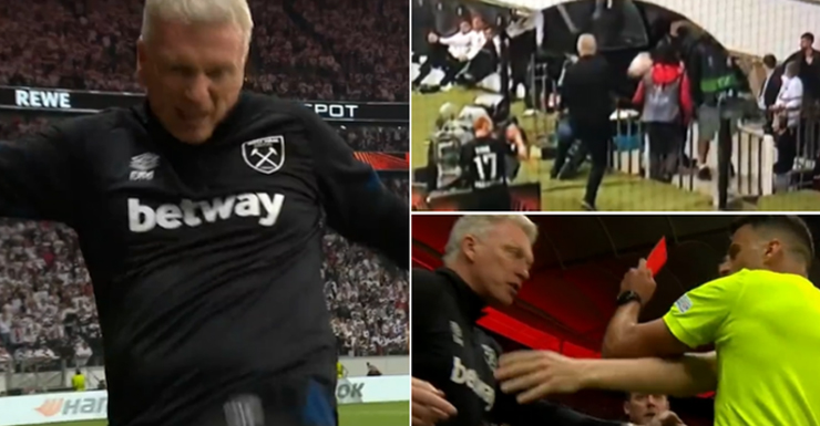 David Moyes không giữ được bình tĩnh khi cậu bé nhặt bóng trả bóng quá nhẹ
