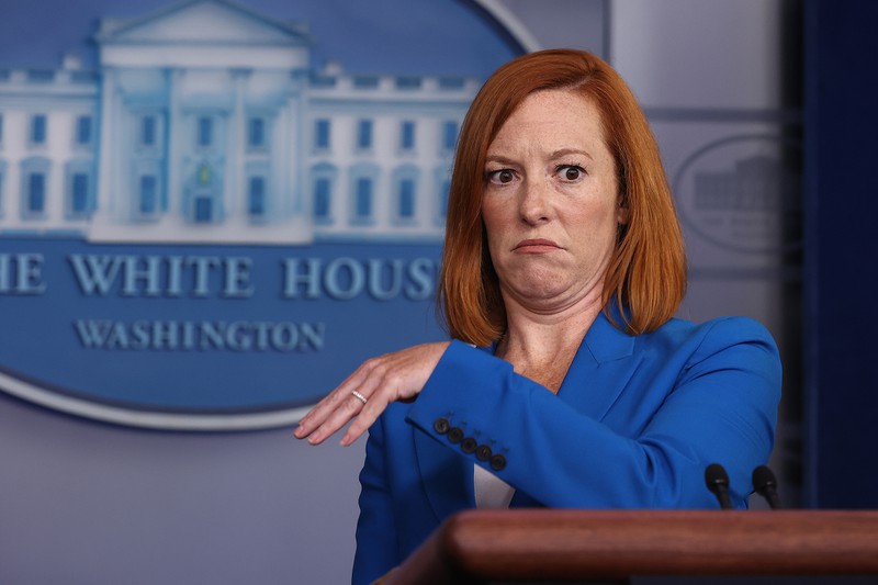 Jen Psaki – Thư ký báo chí Nhà Trắng (ảnh: AP)