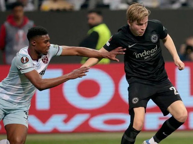 Bóng đá - Kết quả bóng đá Frankfurt - West Ham: Thẻ đỏ tai hại, vỡ mộng chung kết (Europa League)