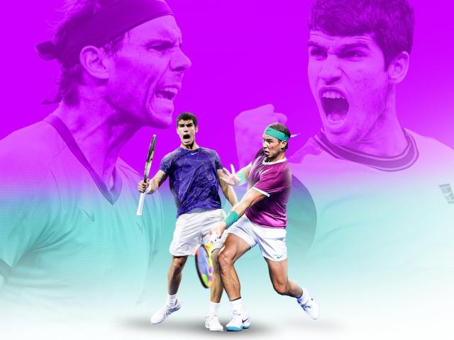 Thể thao - Nadal "mắc bẫy" Alcaraz ở Madrid Open, hóa "nai vàng ngơ ngác" trên sân