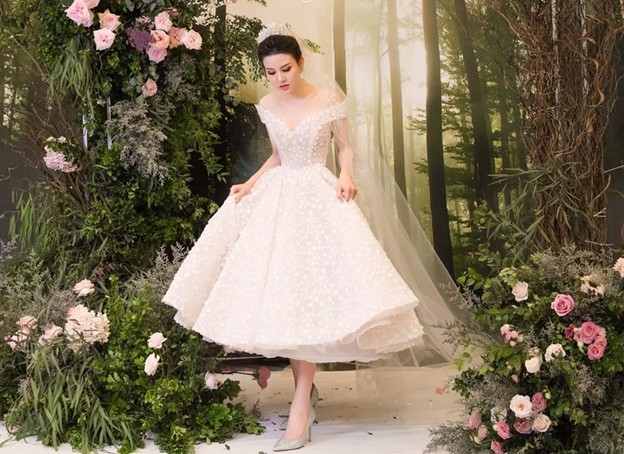 110 mẫu váy cưới ngắn đẹp phong cách Hàn Quốc Giá Rẻ nhất  BLOG CƯỚI