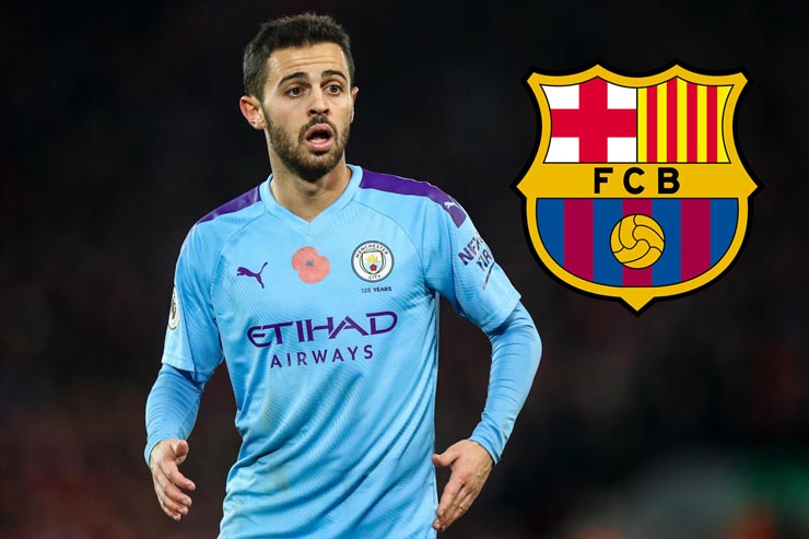 Bernardo Silva đang lọt vào tầm ngắm của Barca