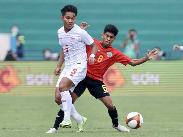 Trực tiếp bóng đá U23 Timor Leste - U23 Myanmar: Nỗ lực dồn ép, cột dọc cứu thua (SEA Games 31)