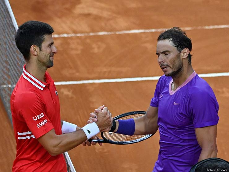Djokovic và đương kim vô địch Nadal sẽ phải loại nhau nếu muốn vào chung kết Rome Masters năm nay