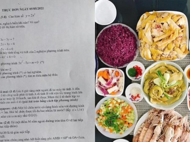 Giáo dục - du học - Teen thích thú với đề Toán toàn "đặc sản", giáo viên còn ưu tiên học trò tha hồ chọn món