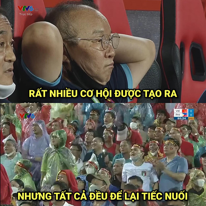 Ảnh chế: Cổ động viên tiếc nuối khi U23 Việt Nam bị U23 Philippines cầm hòa - 1