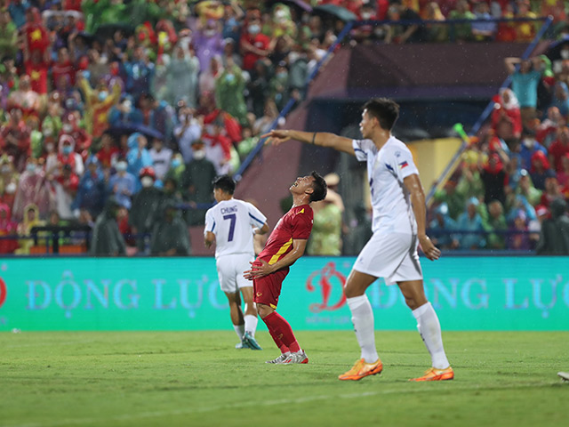 Video bóng đá U23 Việt Nam - U23 Philippines: Bắn phá liên hồi, vận may ngoảnh mặt (SEA Games 31)