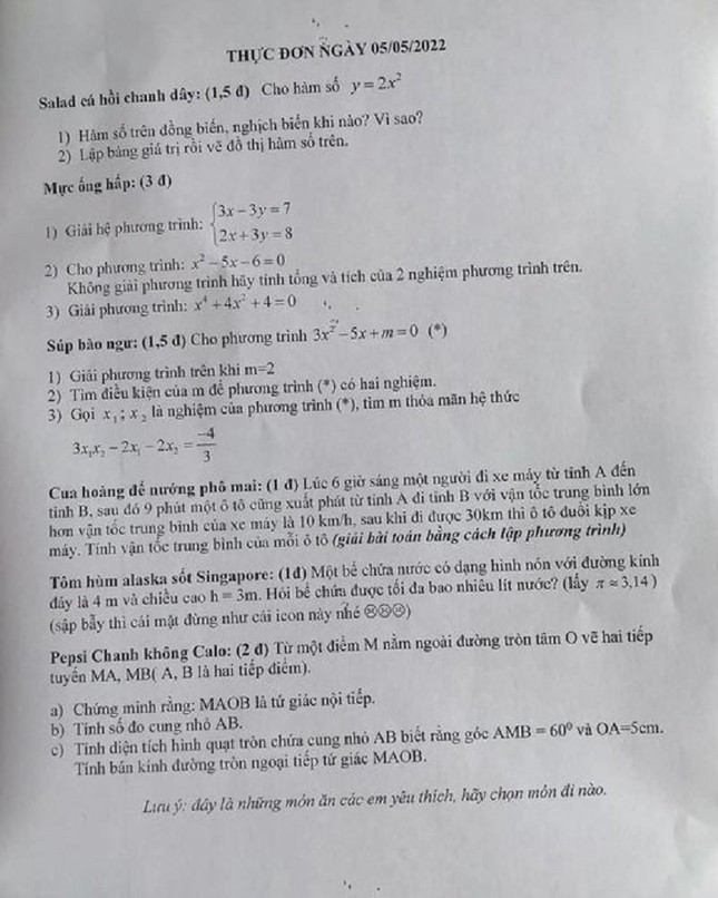 Teenagers are interested in math problems "specialties", teachers also give priority to students to freely choose dishes - 1