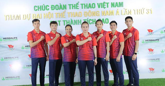 Herbalife is honored to accompany the Military Departure Ceremony of Vietnam Sports at the 31st SEA Games