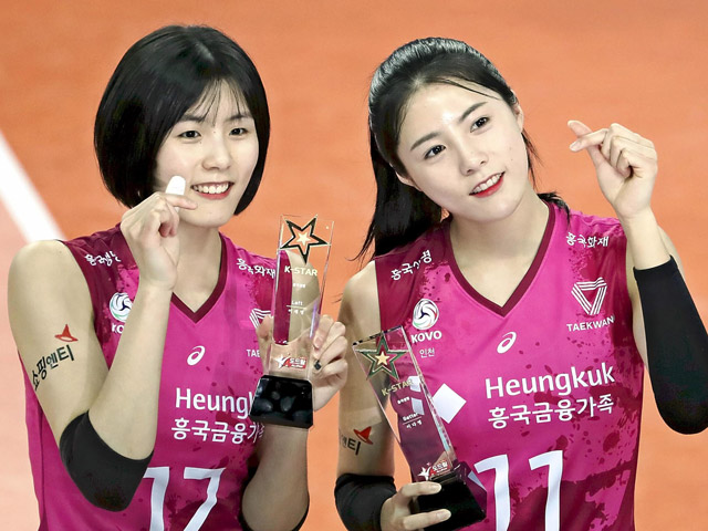 2 mỹ nhân bóng chuyền Hàn Quốc lận đận, thiên thần Sabina khoe hạnh phúc