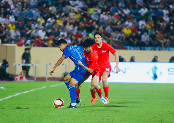 Trực tiếp bóng đá U23 Thái Lan - U23 Singapore: Nhàn nhã giữ sạch lưới (SEA Games 31) (Hết giờ) - 8