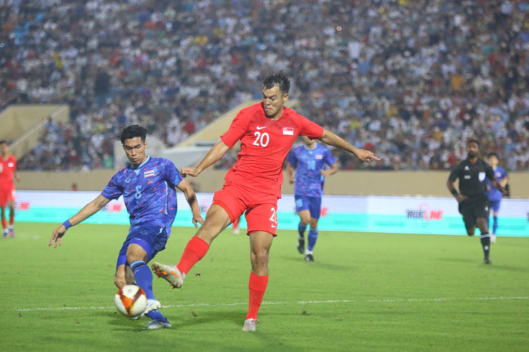 Trực tiếp bóng đá U23 Thái Lan - U23 Singapore: Nhàn nhã giữ sạch lưới (SEA Games 31) (Hết giờ) - 9