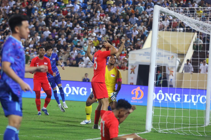 Trực tiếp bóng đá U23 Thái Lan - U23 Singapore: Nhàn nhã giữ sạch lưới (SEA Games 31) (Hết giờ) - 21