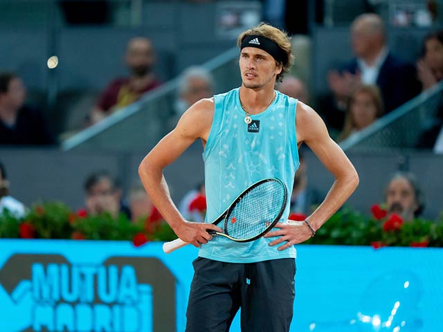 Thể thao - Nóng nhất thể thao tối 9/5: Zverev chỉ trích lịch thi đấu của Madrid Open