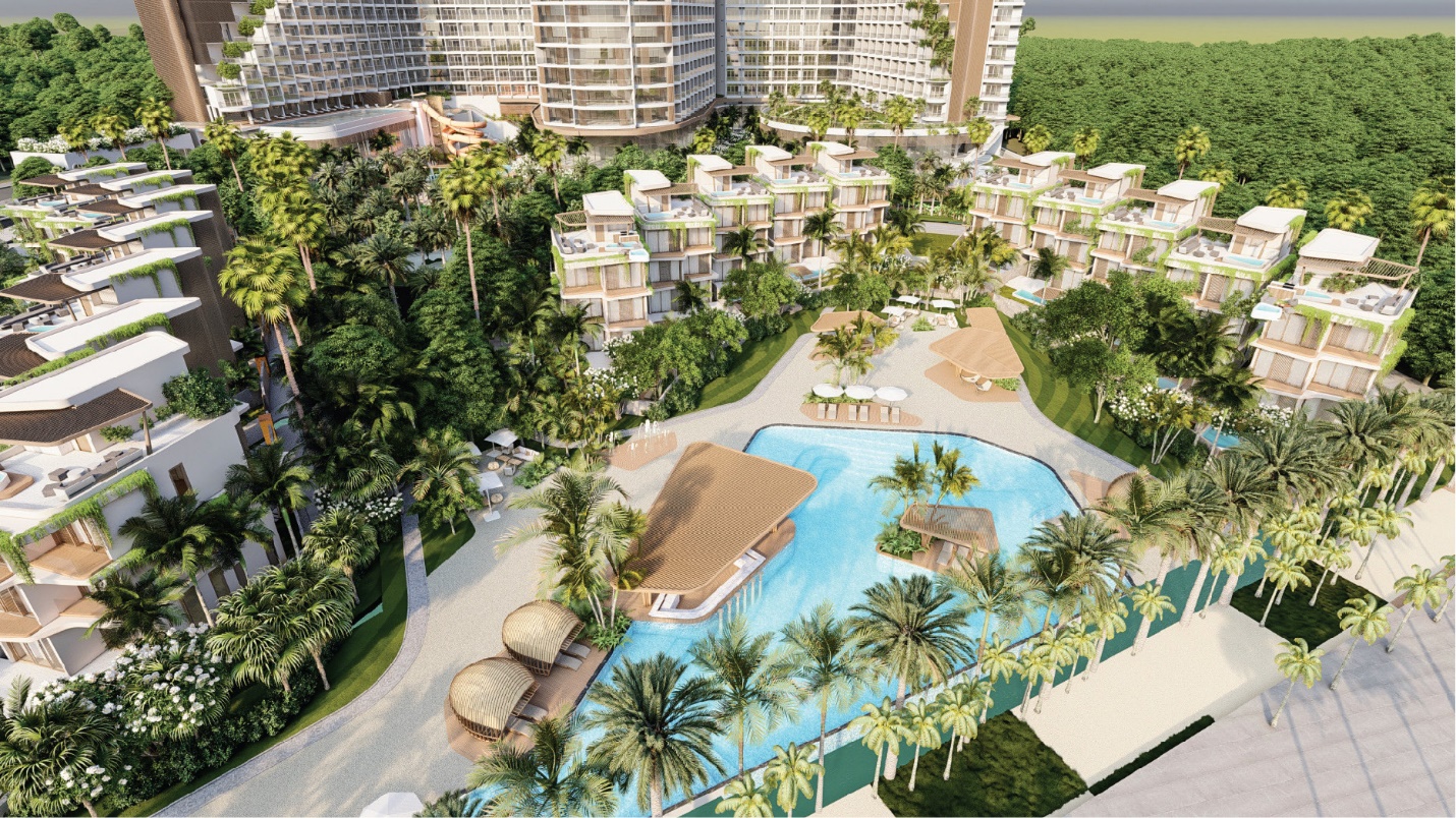 Giới tinh hoa săn đón secondhome 4 tầng thiên nhiên tại Wellness beach villas - 1