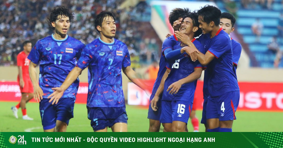 U23 Thailand won “destroy”, unpredictable scenario SEA Games 31?  (Clip 24h football breaking news)