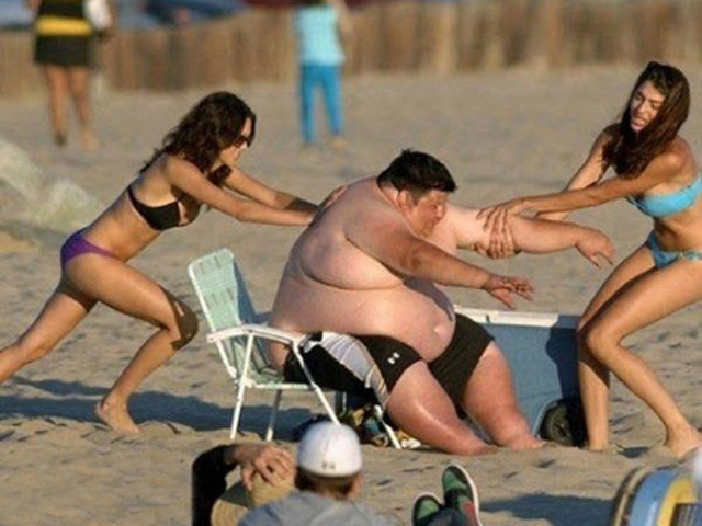 Tranh vui - Giật mình khi vô tình bắt gặp những hình ảnh "kỳ quặc" ở bãi biển