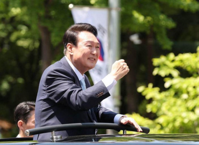 Tân Tổng thống Hàn Quốc Yoon Suk-yeol. Ảnh - Reuters