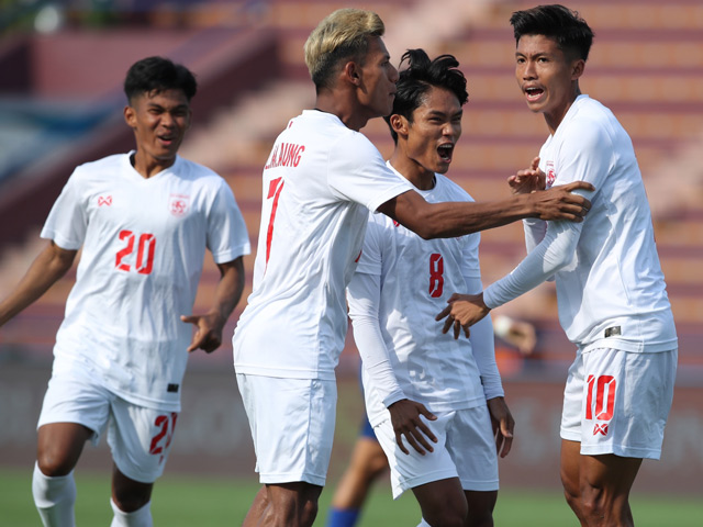 Trực tiếp bóng đá U23 Myanmar - U23 Philippines: Bedic lập cú đúp (SEA Games 31)