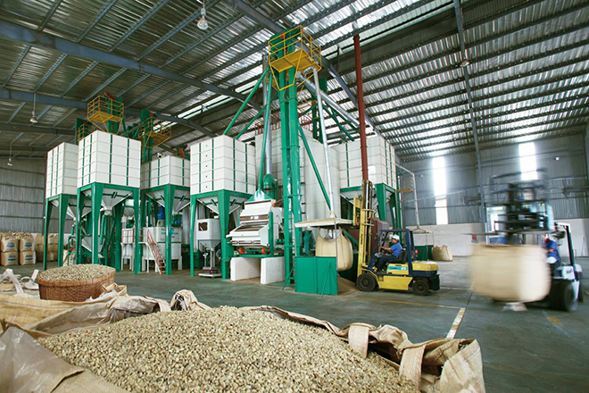 Bên trong nhà máy sản xuất cà phê K Coffee