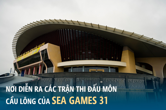 &nbsp;Nhà thi đấu thể thao tỉnh Bắc Giang được xây dựng trên khu đất rộng 2,8 ha thuộc địa phận phường Dĩnh Kế và xã Dĩnh Trì, thành phố Bắc Giang. Nơi sẽ diễn ra các trận thi đấu nội dung Cầu lông của SEA Games 31.