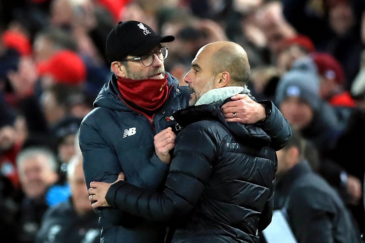 Klopp và Pep Guardiola