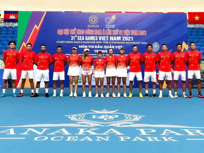 Vietnamese tennis aims to win at least 2 gold medals at SEA Games 31 - 1