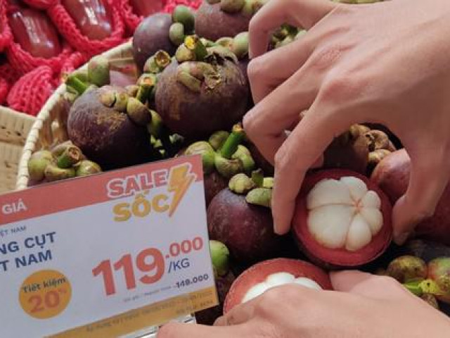 Thị trường - Tiêu dùng - Măng cụt vào mùa, ăn đứt hàng Thái Lan