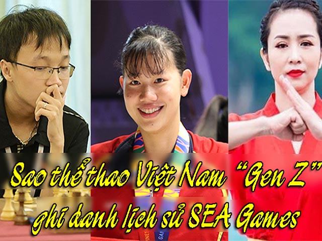 Thể thao - Sao thể thao Việt Nam “Gen Z” ghi danh lịch sử SEA Games