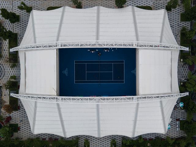 Choáng ngợp với tổ hợp sân tennis “đẳng cấp thế giới” phục vụ SEA Games 31