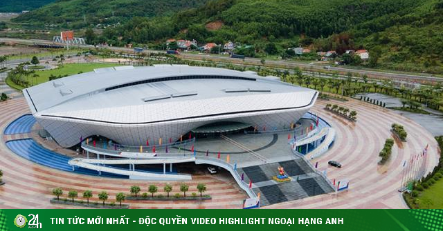 Admire the stadium with the “unique” architecture, the most beautiful at the 31st SEA Games