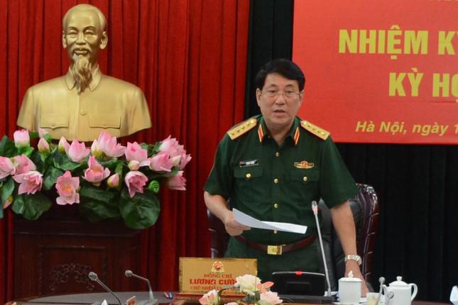 Kỳ họp diễn ra dưới sự chủ trì của Đại tướng Lương Cường, Ủy viên Bộ Chính trị, Ủy viên Thường vụ Quân ủy Trung ương, Chủ nhiệm Tổng cục Chính trị, Chủ nhiệm Ủy ban Kiểm tra Quân ủy Trung ương.