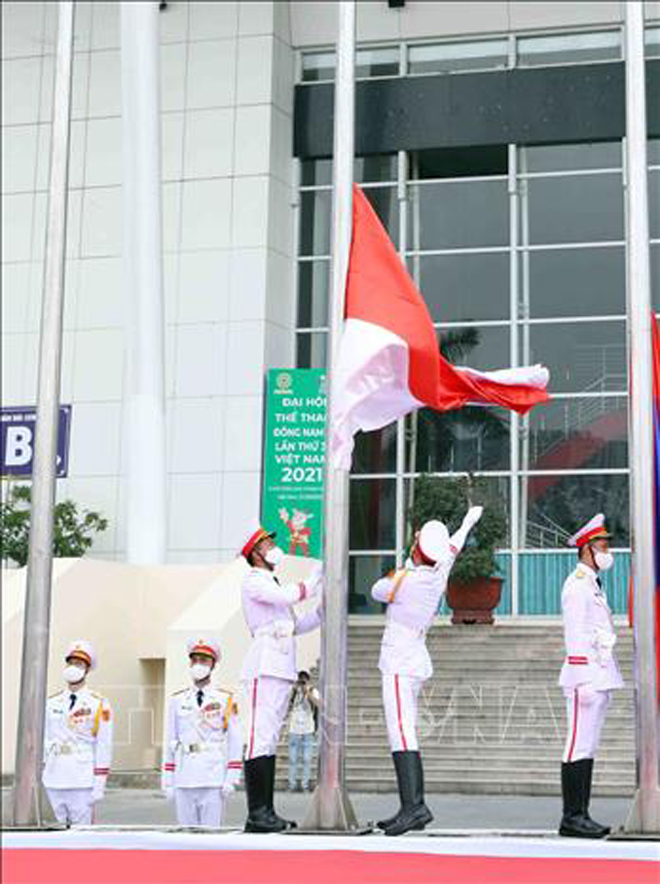 SEA Games 31: Flag raising ceremony of the 31st Southeast Asian Games