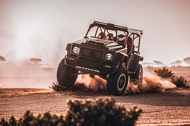 Off-road vehicle Mercedes-AMG G63 "makeover"  extremely unique car - 4