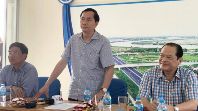 Ông Nguyễn Văn Huyện, Tổng cục trưởng Tổng cục đường bộ Việt Nam đề nghị các lái xe, chủ phương tiện chấp hành tốt thu phí tự động không dừng trên cao tốc Hà Nội - Hải Phòng