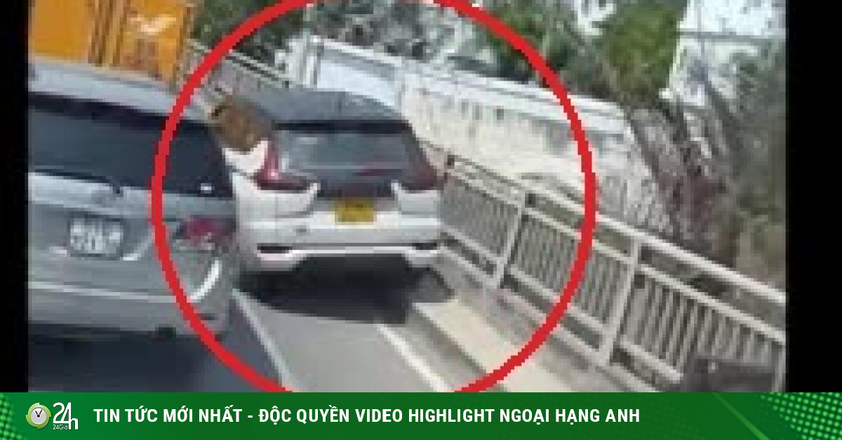 Cars recklessly run sideways on a “private path” to escape traffic jams-Media
