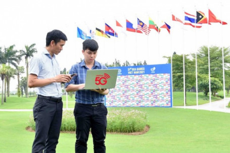 SEA Games 31: VTV dùng mạng 5G để phát sóng trực tiếp môn Golf